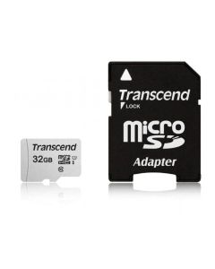 Transcend 32GB microSD w- adapter UHS-I U1-A1