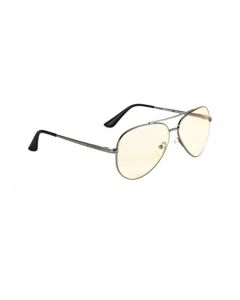 Компютърни очила GUNNAR Maverick Gunmetal Clear, Сребрист