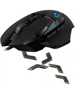 Геймърска LOGITECH G502 Corded Gaming Mouse - HERO - Черна - USB - EER2