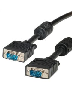 VALUE S3615-10 :: Value SVGA кабел, HD15 M - HD15 M, 2.0 м, феритни накрайници