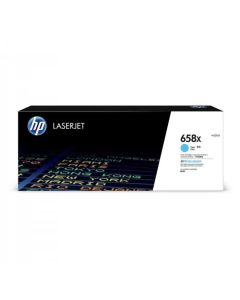 HP 658X Cyan LaserJet Toner Cartridge
