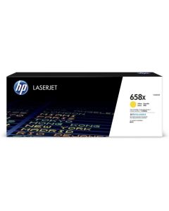 HP 658X Yellow LaserJet Toner Cartridge