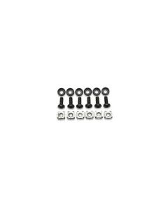 Formrack M6 Caget nut, cup washer, screw, set=100 pcs