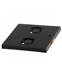 Formrack Cooling unit with 4 fans and digital thermostat for free standing and server 19\"