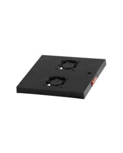 Formrack Cooling unit with 2 fans and digital thermostat for outdoor 19" racks