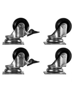 Formrack Castor group (4 pcs. of castors) for free standing and server racks