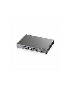 ZyXEL GS1350-18HP, 18 Port managed CCTV PoE switch, long range, 250W