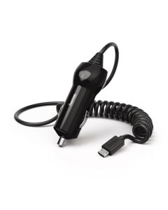 Зарядно за кола HAMA, 10-24V, Micro USB, 1.2 A, Черен