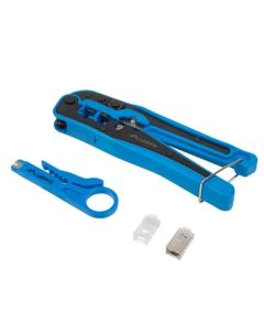 Lanberg crimping toolkit with RJ45 connectors RJ45 shielded and unshielded