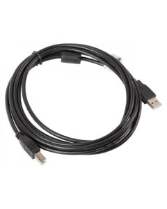 Lanberg USB-A (M) -- USB-B (M) 2.0 cable 3m, black ferrite