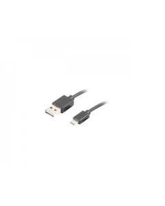 Lanberg USB MICRO-B (M)  --  USB-A (M) 2.0 cable 1.8m easy-USB, black