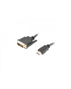 Lanberg HDMI (M) -- DVI-D (M) (24+1) cable 3m, dual link, black