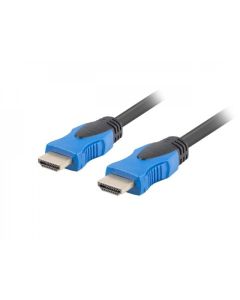 Lanberg HDMI M-M V2.0 cable 4K 0.5m CU, black