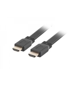 Lanberg HDMI M-M V2.0 cable 3m, 4K flat, black