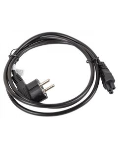 Lanberg CEE 7-7 (MICKEY) -- IEC 320 C5 power cord 1.8m VDE, black