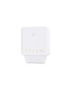 Ubiquiti USW-FLEX, 5-портов Gbit, PoE In, управляем L2, Indoor-Outdoor