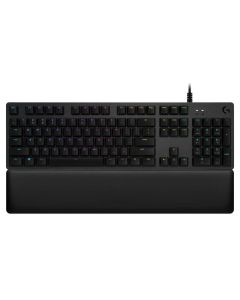 Геймърска Logitech G513 Keyboard, GX Brown Tactile, Lightsync RGB, Черна