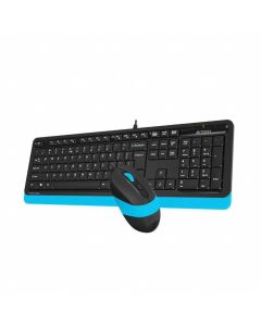 Комплект клавиатура и мишка A4Tech F1010 син