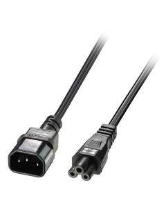 LINDY LNY-30340 :: Захранващ кабел IEC C14 към IEC C5, 1.0 м