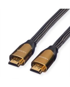 ROLINE 11.04.5804 :: Ultra HD 4К PREMIUM HDMI кабел + Ethernet, M-M, 4.5 м