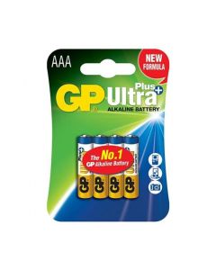 Алкална батерия GP ULTRA PLUS LR03 AAA -4 бр. в опаковка- блистер 1.5V