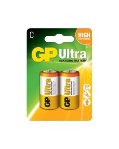 Алкална батерия GP ULTRA LR14 -2 бр. в опаковка- 1.5V