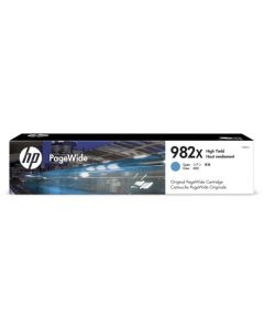 HP 982X High Yield Cyan Original PageWide Cartridge