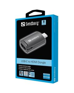 SANDBERG SNB-136-34 :: Преходник USB-C към HDMI