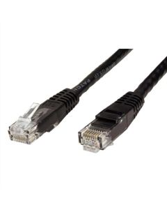 VALUE 21.99.1535 :: UTP Patch кабел, Cat. 6 (Class E), черен, 1.0 м