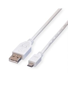 VALUE 11.99.8755 :: USB 2.0 кабел, A - Micro B, M-M, 3.0 м