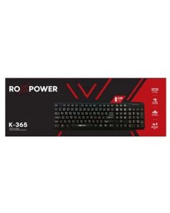 Keyboard Roxpower K-365, Черна