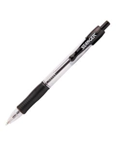 Stanger Химикалка R1.0 Softgrip, 1.0 mm, черна