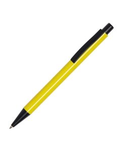 Office 1 Химикалка Draco Dark, жълта