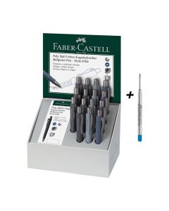 Faber-Castell Химикалка Poly Ball Urban, автоматична, 15 броя в комплект