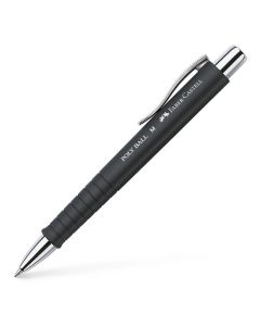 Faber-Castell Химикалка Poly Ball M, черна