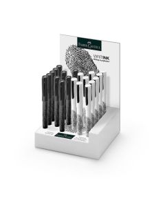Faber-Castell Писалка WRITink, бяла-черна, 20 броя в дисплей