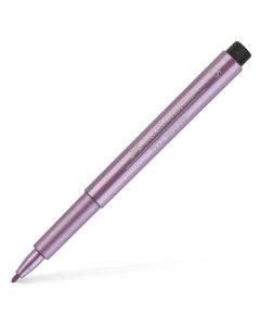 Faber-Castell Маркер Pitt Artist Pen, объл, 1.5 mm, металик, рубин