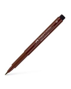 Faber-Castell Маркер-четка Pitt Artist Pen, B, № 175, тъмна сепия
