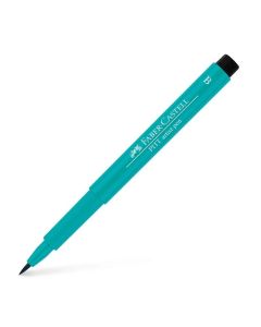 Faber-Castell Маркер-четка Pitt Artist Pen, B, № 156, зелен кобалт