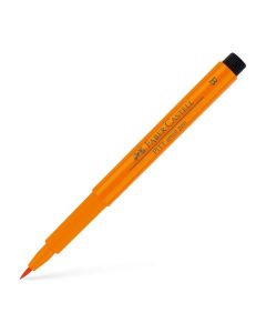 Faber-Castell Маркер-четка Pitt Artist Pen, B, № 113, оранжев