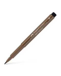 Faber-Castell Маркер-четка Pitt Artist Pen, B, № 177, ореховокафяв