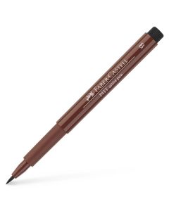 Faber-Castell Маркер-четка Pitt Artist Pen, B, № 169, пурпурнокафяв