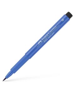 Faber-Castell Маркер-четка Pitt Artist Pen, B, № 143, син кобалт