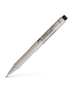 Faber-Castell Тънкописец Ecco Pigment, 0.5 mm, черен