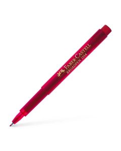 Faber-Castell Тънкописец Broadpen 1554, 0.8 mm, червен