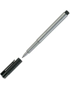 Faber-Castell Маркер Pitt Artist Pen, объл, 1.5 mm, сребрист