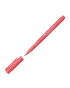 Faber-Castell Тънкописец 1554, пастелен, 0.8 mm, оранжево-розов