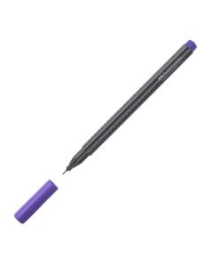 Faber-Castell Тънкописец Grip, 0.4 mm, тъмновиолетов