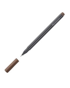 Faber-Castell Тънкописец Grip, 0.4 mm, червеникаво-кафяв