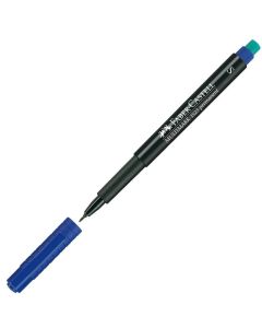 Faber-Castell Тънкописец 1523 OHP S, перманентен, 0.4 mm, син